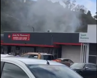 Reports of a fire on Carlyle Street, Napier
