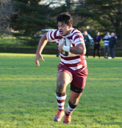 Rookie rugby winger top tryscorer