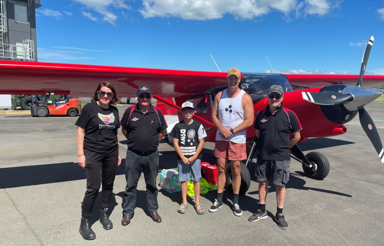Rotorua Aero Club flies in with supplies for Hawke's Bay