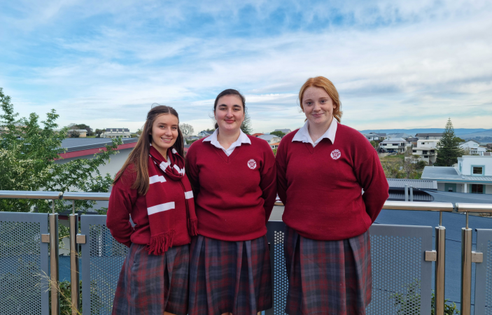 Sacred Heart College students recognised for service to the community