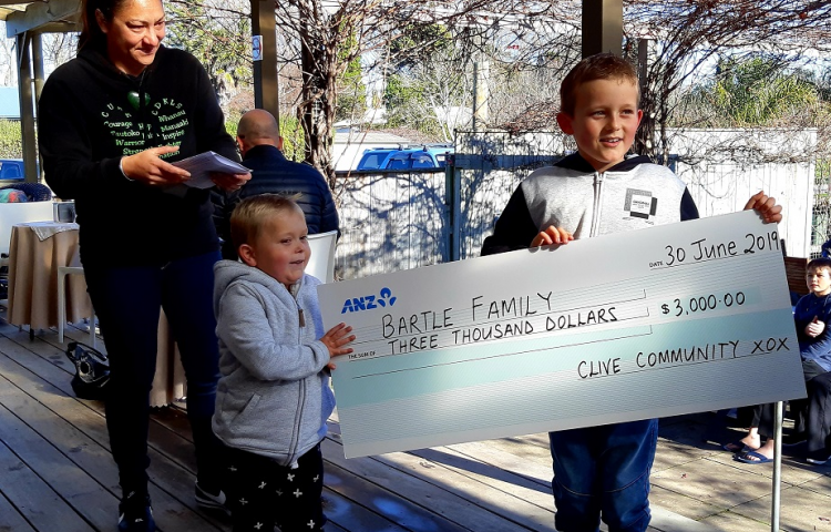 Selfless fundraising in support of Cam