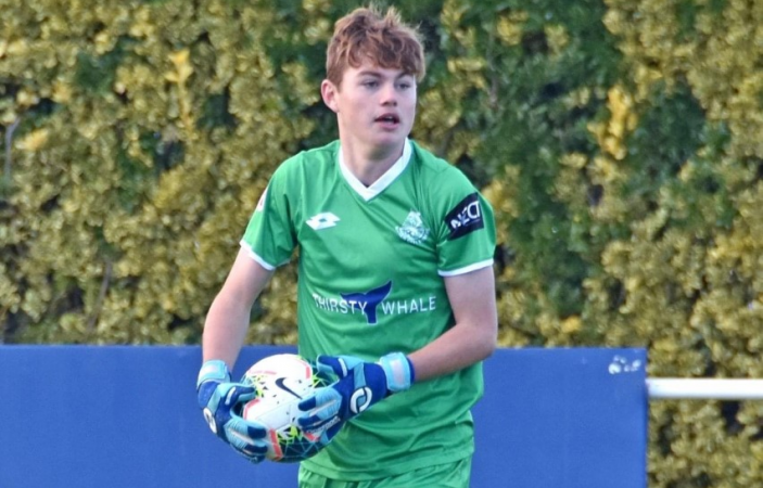 Sixteen-year-old earns Rovers No 1 keeper's role