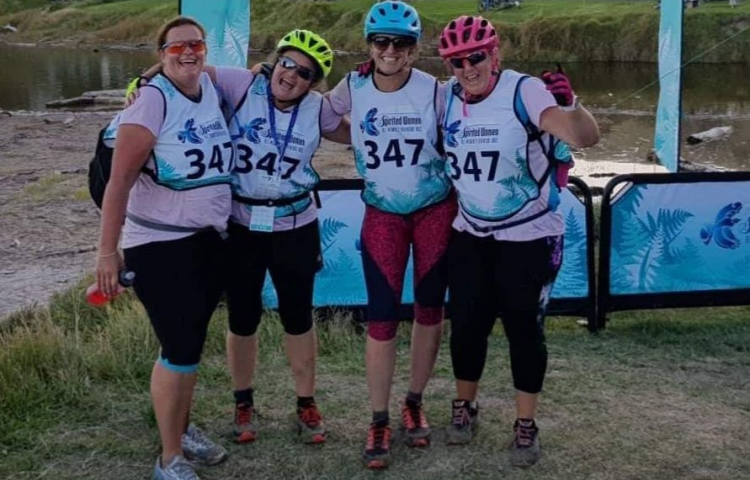 Taking on the challenge of the Spirited Women adventure race