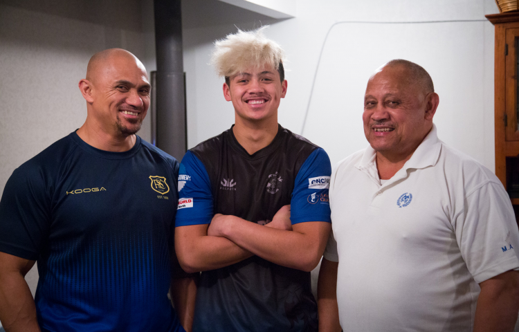 Talented rugby teen eyes three generation feat
