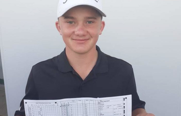 Teen equals Napier Golf Club record