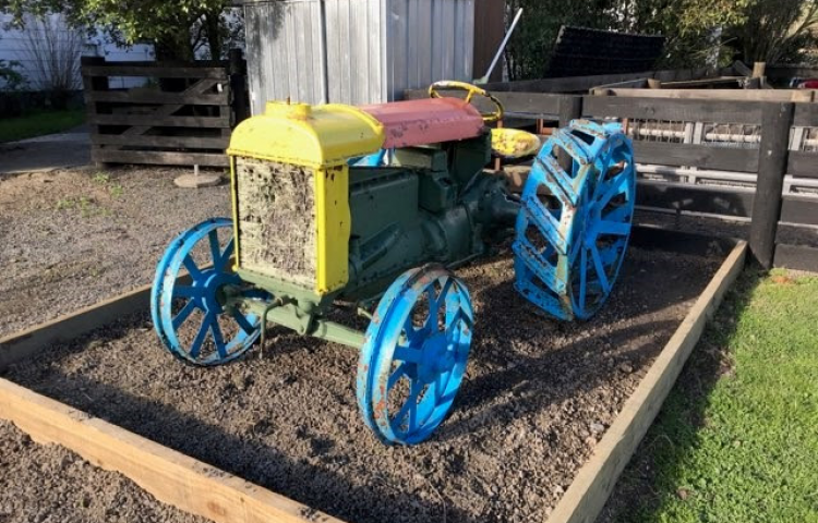 Toby the Tractor retires from Nelly Jull Park