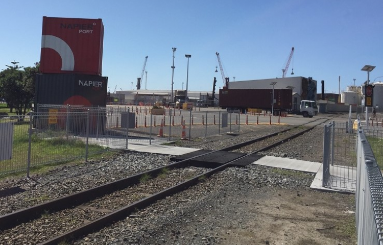 Traffic lights turned on at Napier Port gate tomorrow