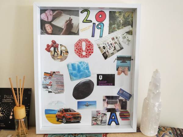 Using a vision board to build the life you really want