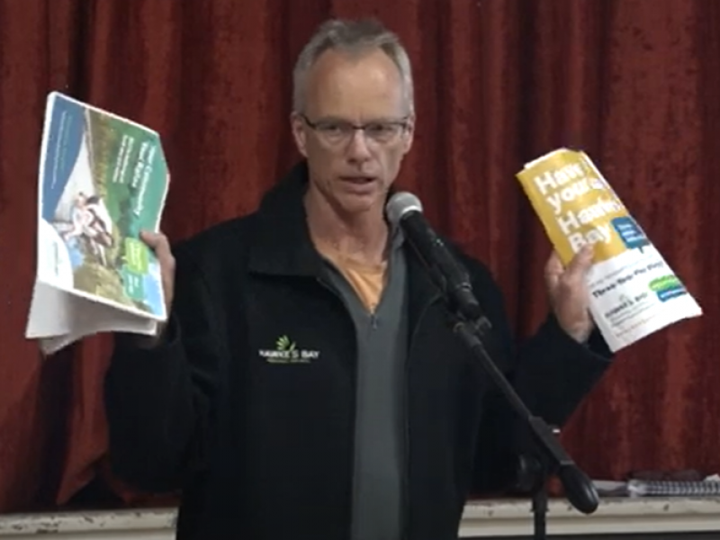 Video: Concerned ratepayers come out against Regional Council's proposed three-year plan