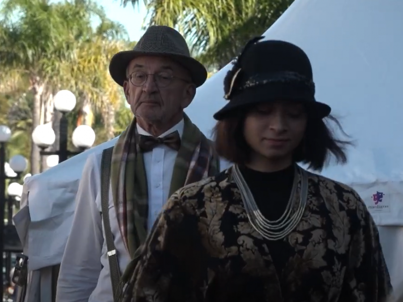 Video: Fashion through the ages takes over Emmerson Street