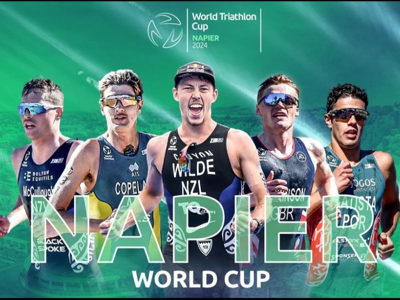 Video: Get set for the World Triathlon Cup Napier
