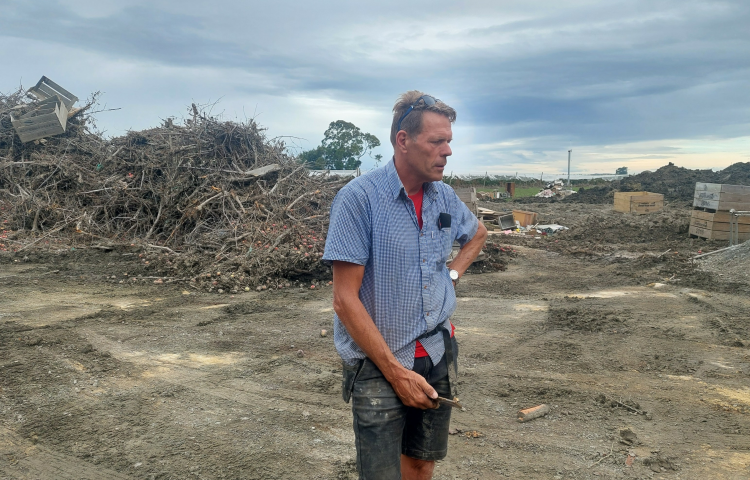 Video: Jerf van Beek walks through his cyclone hit property