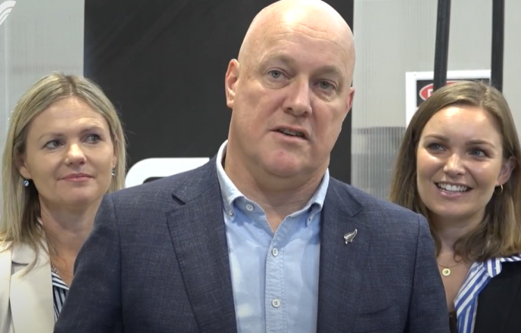 Video: Luxon pays visit to Hawke's Bay, says Government aims to get economy working again