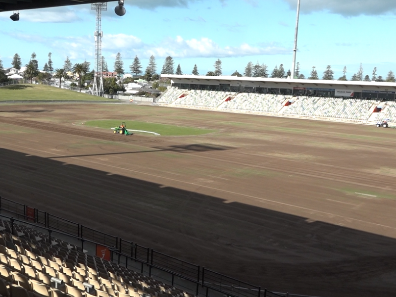 Video: McLean Park's playing field upgrades bring the park to world-class standard