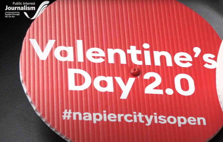 Video: Napier City Business Inc. launches Valentines Day 2.0