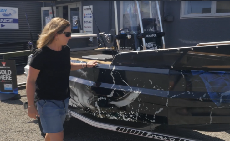 Watch: A mega win for local fishing enthusiast