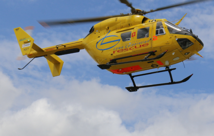 Week of variety for rescue helicopter crew