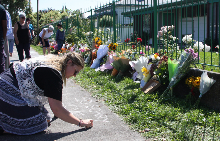 What can the Bay do to support the victims of the Christchurch tragedy?