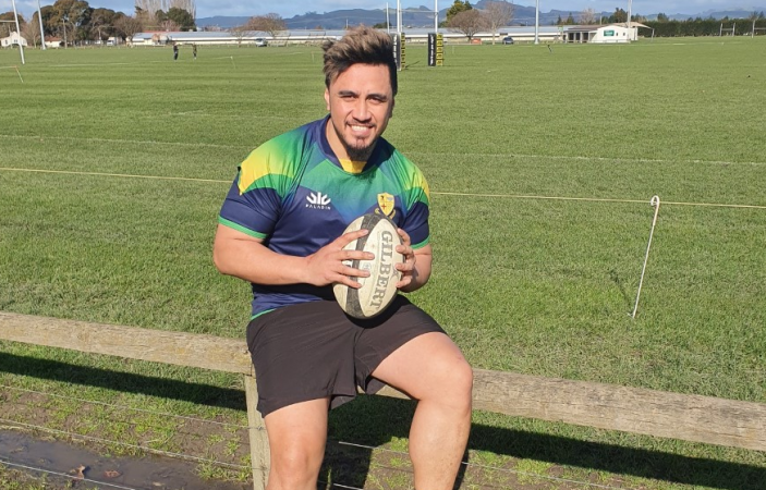 Winning 100th for Hastings rugby utility back